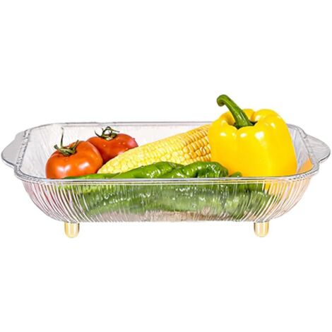 Bol À Fruits Pour Le Plan De Travail De Cuisine Plat De