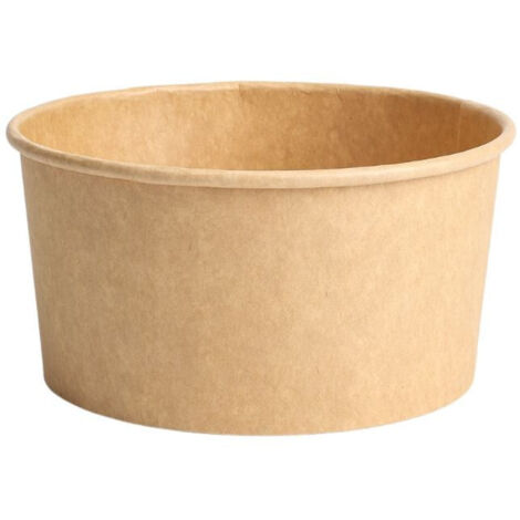 Bol à Salade Kraft - 1000 ml - Lot de 50