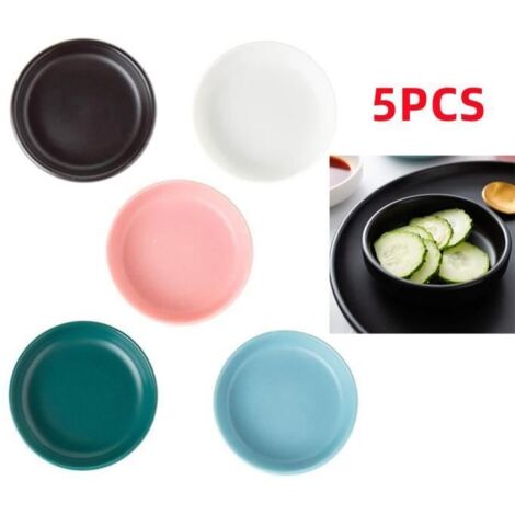 Bol à Tapas - Céramique - 5pcs - Rond - Compatible lave-vaisselle - Couleurs variées