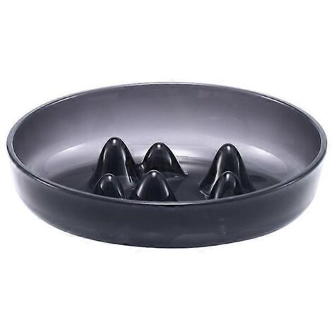 Bol anti-glouton pour chien à alimentation lente, gamelle anti-gonflement avec bol d'eau anti-gorgement, ralentisseur de repas pour chien.