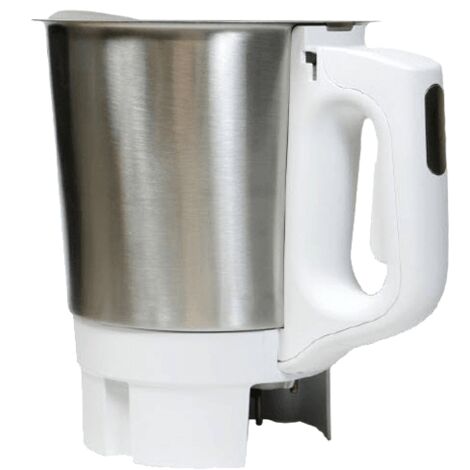 Bol blender inox 2 litres – Compatible Moulinex LM9001B1/700, LM900, LM9031B1/702 – Remplacement pour modèles 1,8L