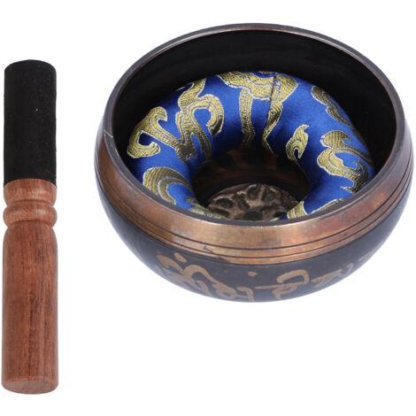 Bol chantant Bouddha en métal pour méditation, yoga et décoration zen - Cadeau spirituel artisanal