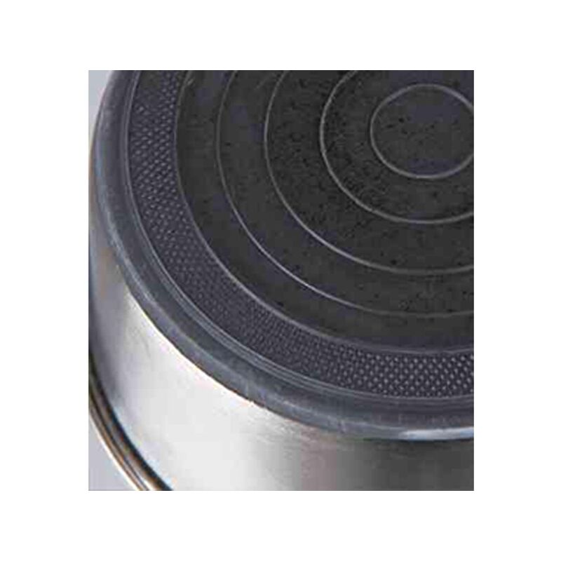 

Comedero Acero Inox, Base Caucho 1.7 l, ø21 cm - Trixie