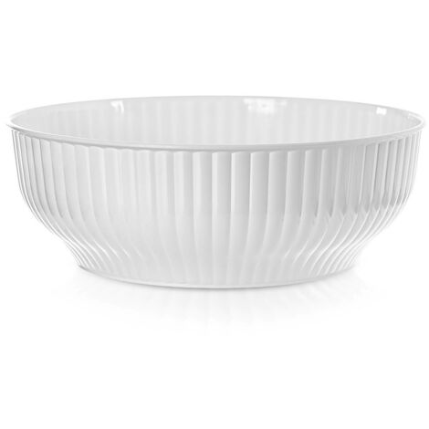 Bol de cocina blanco de 30 cm, 5 l