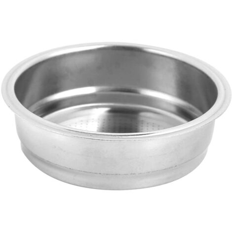 Bol de crépine de filtre de Machine à café d'acier inoxydable de couche simple de 51mm adapté pour DeLonghi