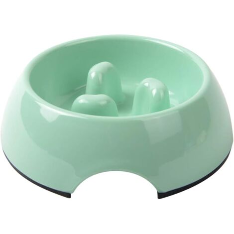 Bol de nourriture lente pour animaux de compagnie Bol pour chien Bol anti-étouffement Bol de nourriture lente VIP Teddy Golden Retriever Bol d'arrêt Bol de nourriture pour chien Schnauzer