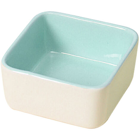 Bol de nourriture pour hamster couleur bonbon en céramique petit bol anti-morsure anti-tournant hérisson lapin bol pour animaux de compagnie