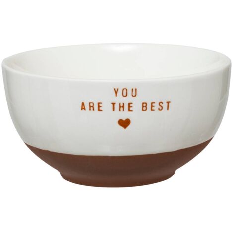 Bol de porcelana Hello 45cl - Sg secret de gourmet