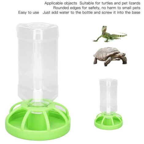 Bol d\'eau de Nourriture pour Reptiles , Accessoire Tortue Terrestre, Abreuvoir Tortue , pour Petits zhuoshop