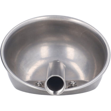 Bol en acier inoxydable 13CM pour abreuvoir porcin automatique, système d'abreuvement épais pour équipement agricole.