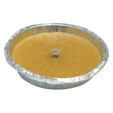 Bol en feuille de citronnelle me'che coupe-vent   18 cm bougies anti-moustiques a' la citronnelle
