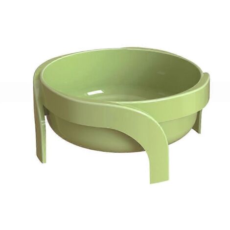 Bol en hauteur pour chats et petits chiens, gamelle surélevée avec support pour nourriture et eau, bol anti-glouton incliné, idéal pour l'alimentation confortable des animaux.