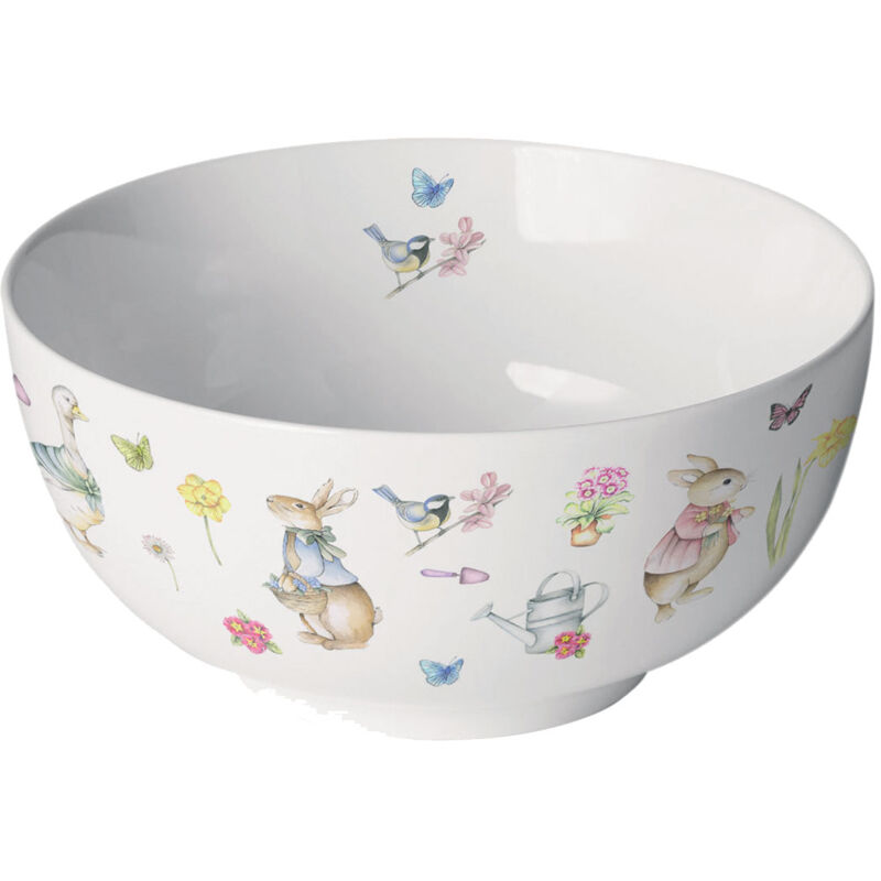 Bol en porcelaine fine jardin de pâques Bol en porcelaine fine jardin de pâques