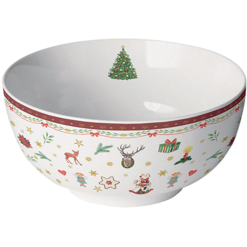 Bol en Porcelaine Fine - Ornements de Noël Bol en Porcelaine Fine - Ornements de Noël