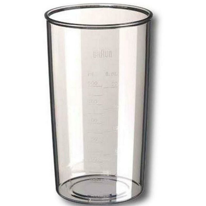 Bol hachoir transparent haut 500ml nu (sans couvercle) (BR67050132, AS00004187) Robot ménager BRAUN, KENWOOD