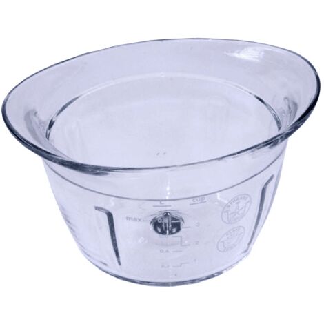 BOL HACHOIR VERRE 1 L SANS COUVERCLE pour PIECES PREPARATION...
