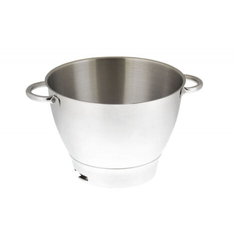 Bol inox avec poignées - KENWOOD - Chef Premier KMC570 - Capacité 4.6L - Gris