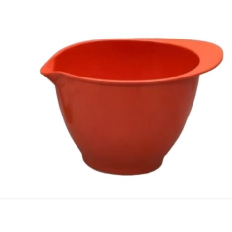 Bol mélangeur antidérapant Rosti Luna rouge 1L : conception ergonomique pour un mélange et une manipulation faciles