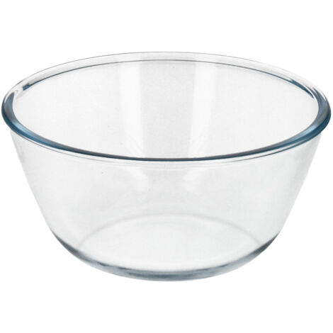 Bol mélangeur en verre, 2 litres.