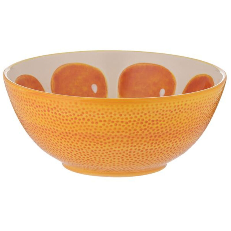 Bol Ovale 21.5 Cm Orange - World Food Fruits - Typhoon