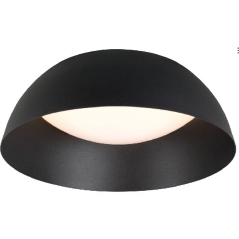 Bol - Plafonnier 35cm 20W LED, noir