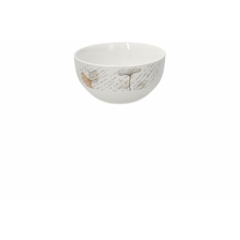 Bol Romantique 630 cc Poesia Porcelaine Beige Linhea Madison