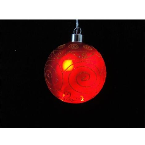 Bola cristal luz LED círculos