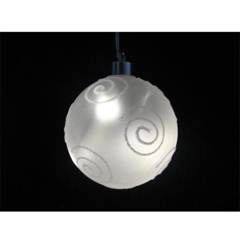 Bola cristal luz LED circulos