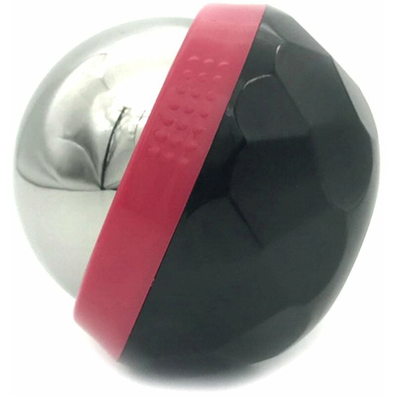 

Bola de masaje de acero inoxidable de mano modelo de diamante, recuperacion de fitness a baja temperatura, bola de masaje de tension muscular,Negro