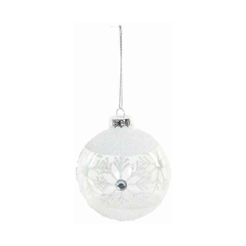 

Bola de Navidad DKD Home Decor Cristal (8 x 8 x 8 cm)