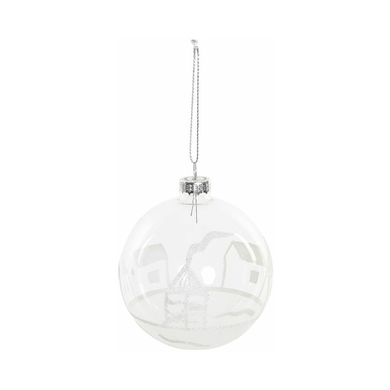 

Bola de Navidad DKD Home Decor Cristal (8 x 8 x 8 cm)