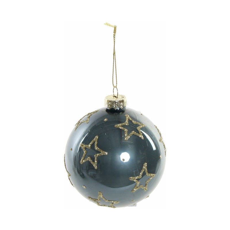 

Bola de Navidad DKD Home Decor Cristal Estrellas (8 x 8 x 8 cm)