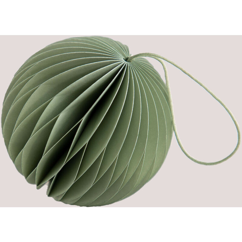 

Bola de Papel Nido de Abeja Elsa Celadón - Sklum