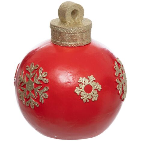 Bola de resina roja H26 - Atmosphera créateur d'intérieur