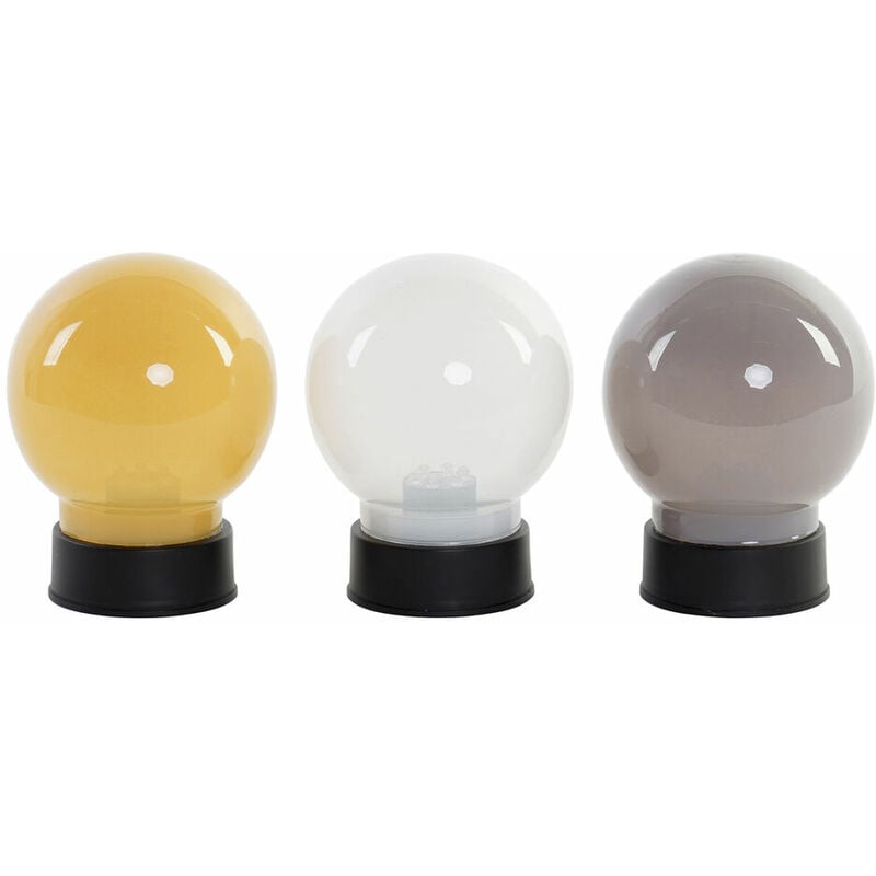 

Bola Decorativa DKD Home Decor Polipropileno (PP) LED (3 pcs)