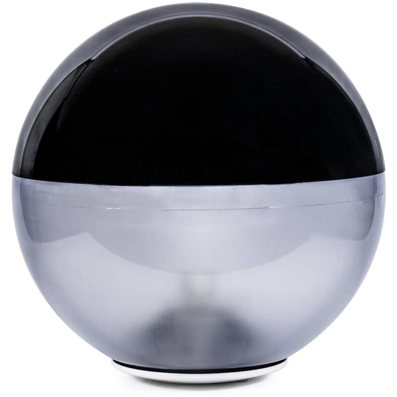 

Bola farola Anticontaminación 45CM Negro-Traslucido + Base blanca E-27
