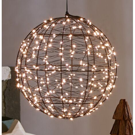 Bola Negra Leds 30D Cms. 500 Leds Ip44 30D Cms