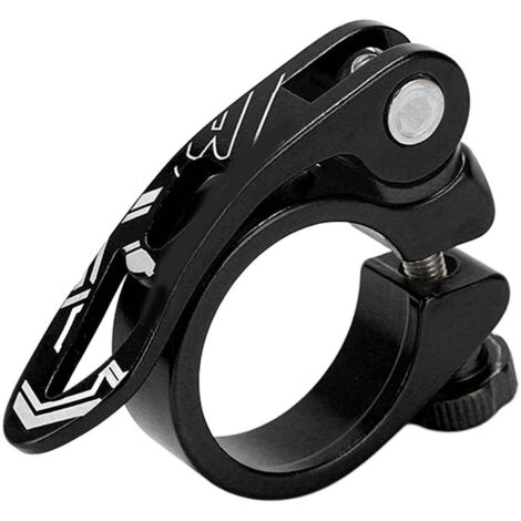 BOLANY Schnellspann-Sattelstützenklemme für Mountainbikes, 31,8 mm, Schwarz