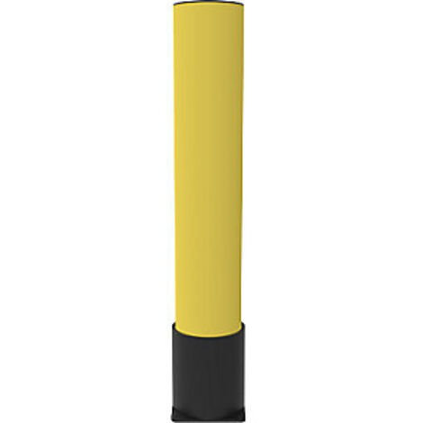 Bolardo BRAVO  de plástico flexible  altura total 1200 mm  con