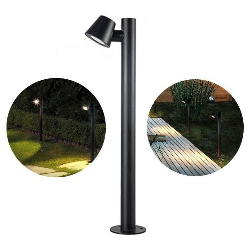 

Barcelona Led - Bolardo de Acero GU10 Máx 35W IP44 | Negro