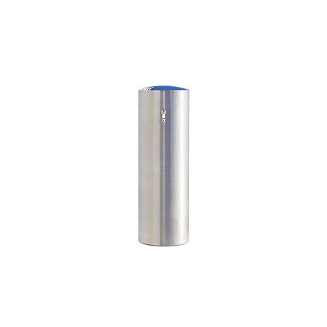 Bolardo de acero inoxidable XL  extraíble  con cerradura de