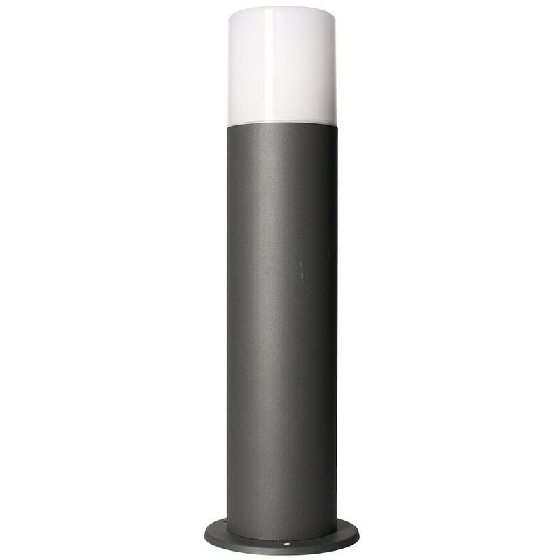 

Bolardo de exterior antracita LENA E27 altura 40cm
