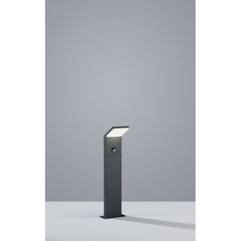 Bolardo exterior Pearl Led IP54 Antracita H50 cm Trio Lighting Sensor de movimiento