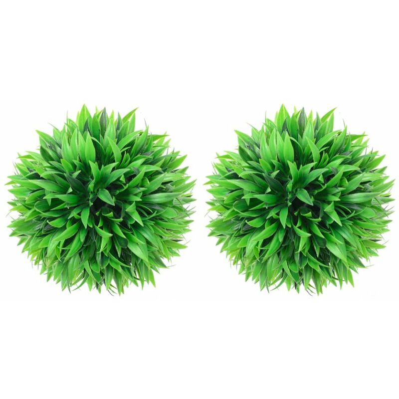 

Bolas de boj artificial 2 unidades 30 cm