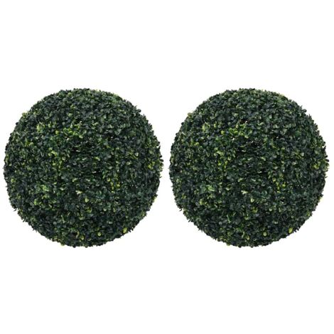 Bolas de boj artificial 2 unidades 52 cm
