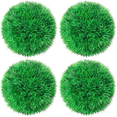 Bolas de boj artificial 4 unidades 12 cm vidaXL