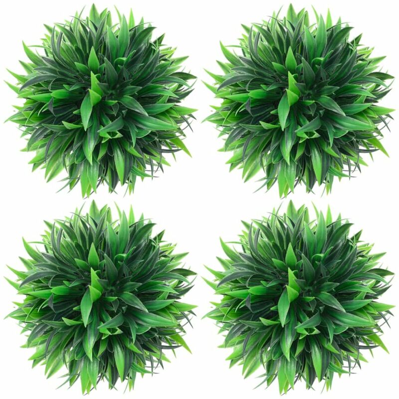 

Bolas de boj artificial 4 unidades 15 cm