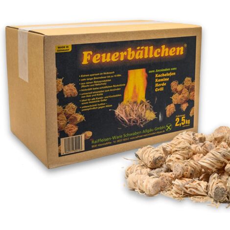 Bolas de fuego caja de 2,5 kg