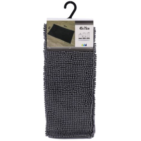 Bolas de microfibra lisas 45x75cm- gris oscuro - Tendance