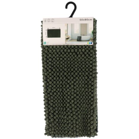 Bolas de microfibra para alfombras 50x80 cm - verde abeto - Tendance